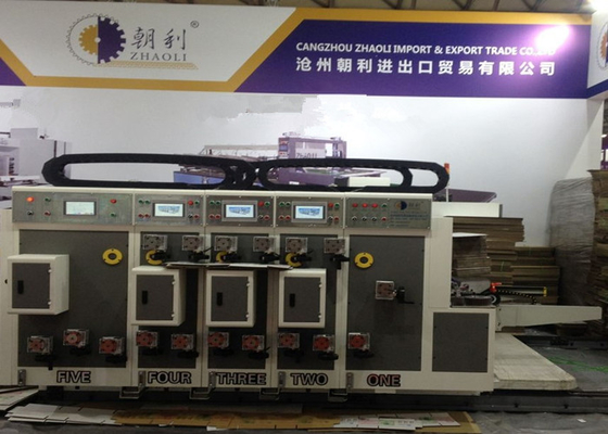 Trung Quốc Thùng carton Máy in Flexo Máy in Slotter Máy tự động dẫn cạnh độc lập nhà cung cấp
